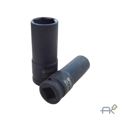 Головка ударная тонкостенная 19мм 6 гр.(80 ммL)1/2сталь повышенной прочности 440SCM. (F-4458519TH44)